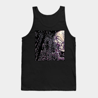 Skull in the rain Tank Top